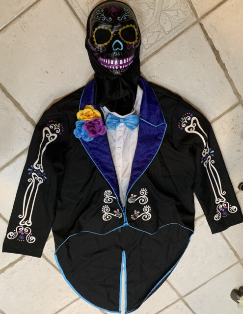 Fantasia Halloween Menino Mariachi Esqueleto Mexicano Infant em