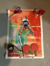 Leroy Neiman "The Olympic Pole Vaulter" poster - 3M Occupational Health giveaway
