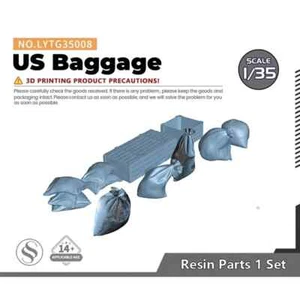 LYTG35008 1/35 Model Upgrade Parts US Baggage 3D PRINTING - Picture 1 of 4