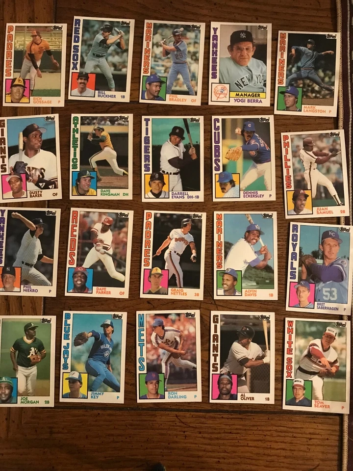 Phil Bradley 1984 Topps Traded (Sale Is For Card In Title) (14,378 - Image 1 of 1