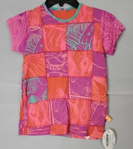 Juana De Arco Nido Patch T-Shirt Patchwork-Juana Print Mix-10 105 - Picture 1 of 4