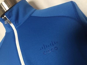 Sudadera para mujer Cisco Puma XXL 2XL suéter azul manga larga con cremallera - Imagen 1 de 9