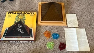 Vintage 1978 Pyramid Power Game By Castle Toys The Strategy Game Of The Pharaohs - Picture 1 of 11