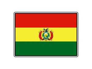 #1164 Bolivia State Flag World Country Sticker Waterproof Vinyl Decal DieCut Car - Picture 1 of 1