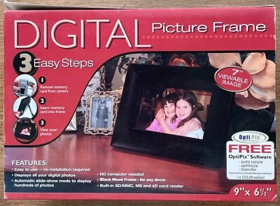 Digital Picture Frame 7" Viewable Image by Smart Pants - VG+ - Image 1 of 4