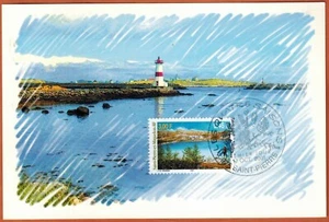 2001.France Fdc 1°jour**Carte maximum**-St.Pierre & Miquelon-été-Yv.755 - Picture 1 of 1