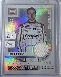 Tyler Reddick /49 2021 Panini Chronicles Status Swatches #SS-TR NASCAR Racing - Picture 1 of 3