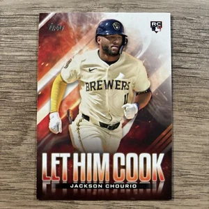 Jackson Chourio 2024 Topps Update Let Him Cook Brewers Rookie #LHC-19 RC - Picture 1 of 2
