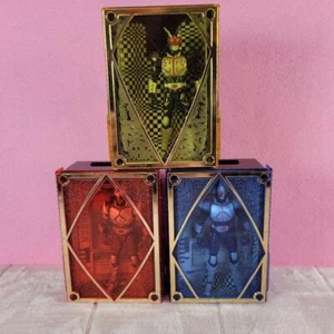 Portatarjetas Kamen Rider Blade con figura 3 piezas vintage - Imagen 1 de 17