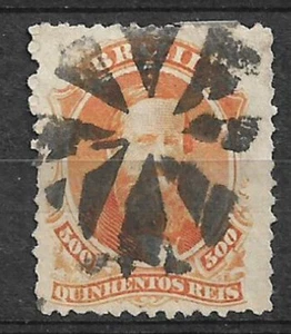 Brazil 1866 used stamp - 21/32 - Picture 1 of 1