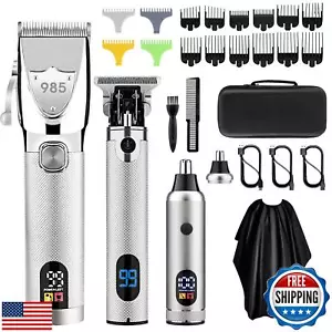 Adaife Professional Hair Clippers for Men, Electric Cordless Clippers and Tri - Picture 1 of 5