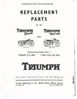 Triumph Parts Manual Book 1954 Terrier T15 & 1954 Tiger Cub T20 Only $18.50 on eBay