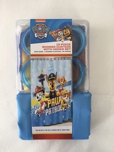 PAW PATROL FABRIC SHOWER CURTAIN FOR KIDS BATHROOM 72" W X 72" L (NEW) - Picture 1 of 9