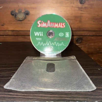 SimAnimals (Nintendo Wii, 2009) Tested And Works Wii Game No case no manual - Image 1 of 4