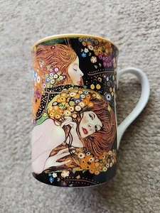 Carmani 12 Oz Porcelain Mug in a Gift Box, Gustav Klimt Collection by Carmani - Picture 1 of 5