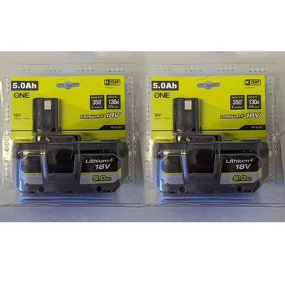 2X 18V 5Ah Original Akku für RYOBI One+ Plus Lithium RB18L50 P108 P104 Batterie