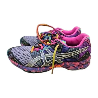 Zapatos para correr para mujer ASICS Gel-Noosa Tri 8 talla 9 T356N rosa neón/multicolor Foto 1 de 4