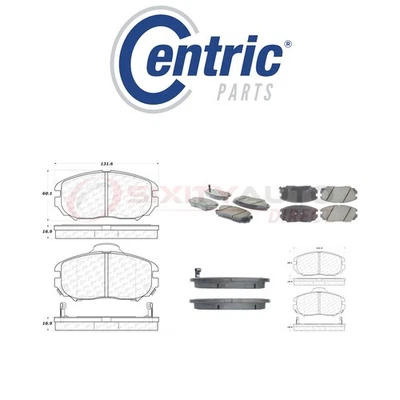 Centric Ceramic Disc Brake Pads w Shims for 2016 Buick Cascada 1.6L L4 - tq - Изображение 1 из 4