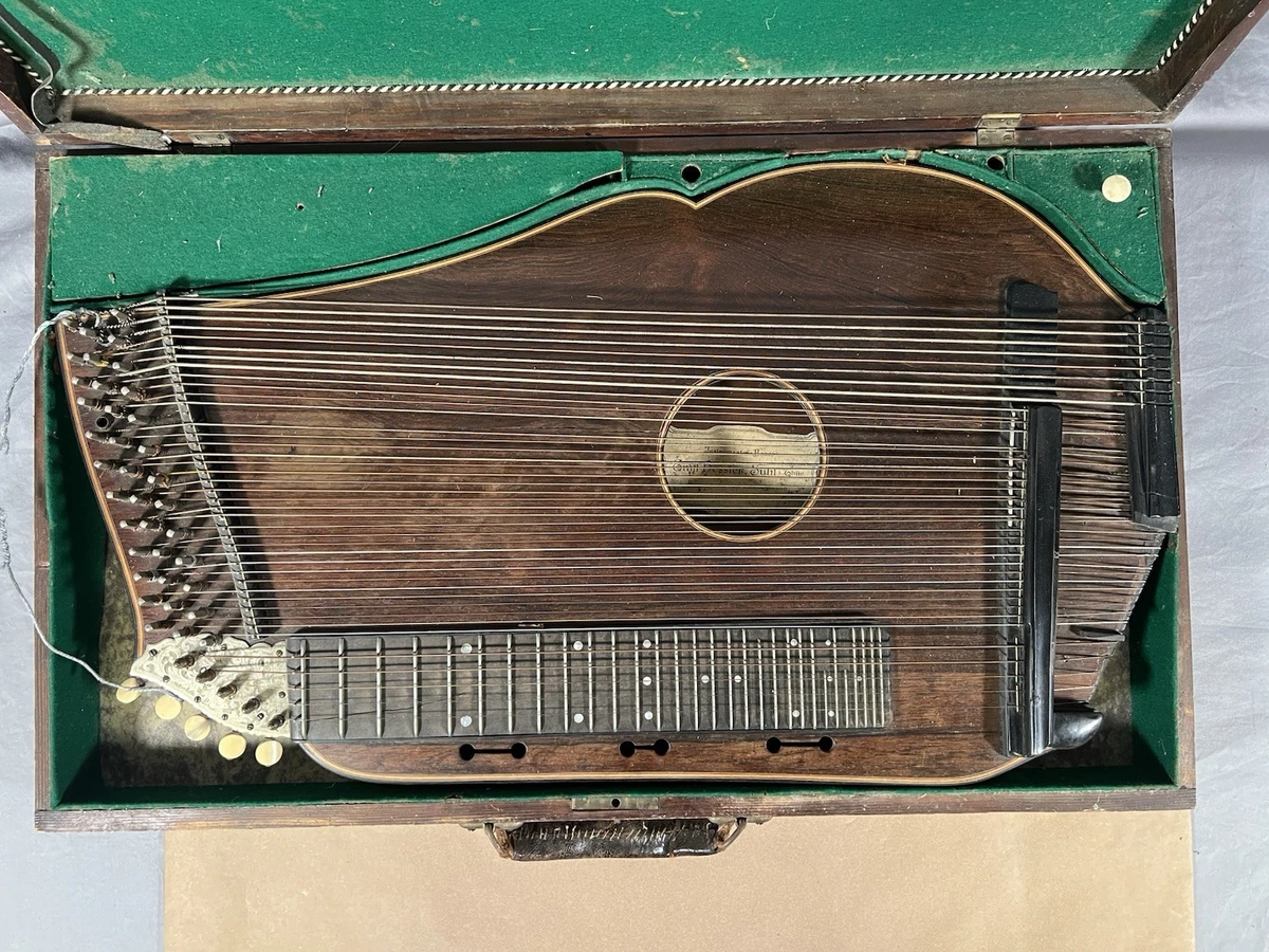 琴　ヴィンテージ　年代物 老式自鸣筝、齐特琴| eBay