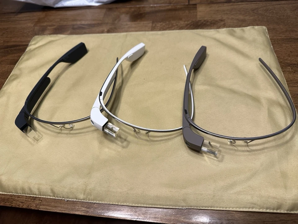 3 COLORES/CONJUNTOS NUEVOS SIN ABRIR EN CAJA KIT COMPLETO Google Glass Explorer Edition V3 XE-C Foto 1 de 4
