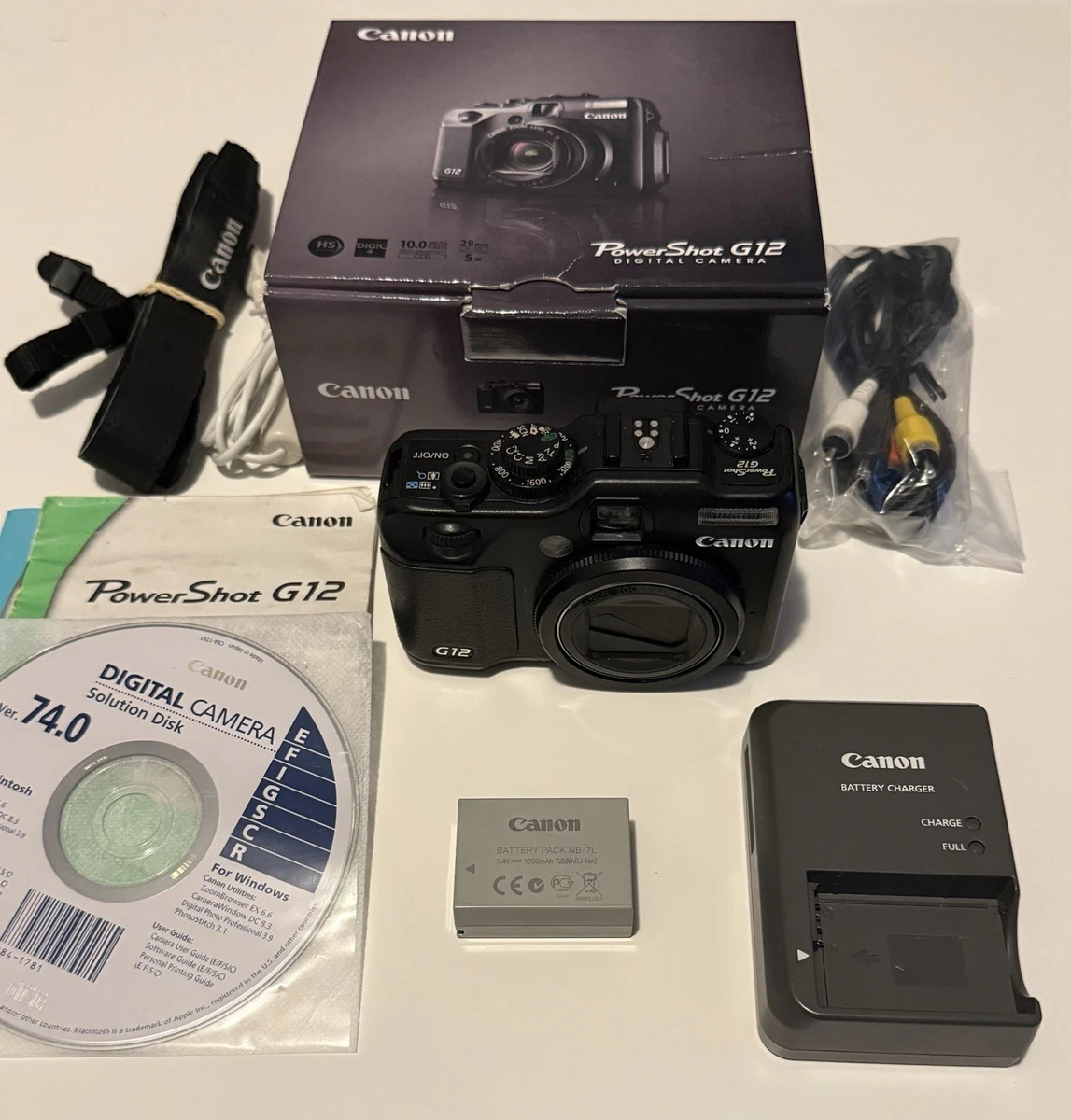 佳能PowerShot g12 数码相机| eBay