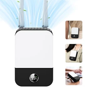 Portable Neck Fan Rechargeable, Mini Fan Handheld with Waist Clip 3 Speed Adj... - Picture 1 of 6