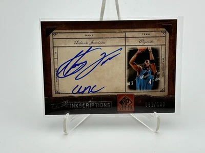 Antawn Jamison autograph card 2006-07 SP Signature Inkscriptions /100 UNC - Image 1 of 2