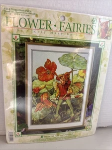 Flower Fairies Kreuzstich Set Kapuzinerkresse Fee 5514 von Cicely Mary Barker - Bild 1 von 8