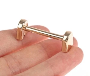 Handtuchhalter - Gold Puppenhaus Miniatur Maßstab 1:12 - SCHNELLER US-VERSENDER - Bild 1 von 1