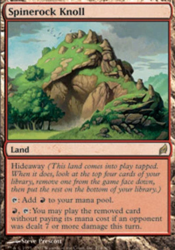 Japanese Spinerock Knoll - Foil ~ Lightly Played Lorwyn Foreign Stock Image MTG - Image 1 of 1