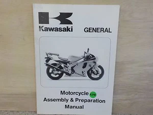KAWASAKI GENERAL MOTORCYCLE ASSEMBLY & PREP MANUAL (K246) - Bild 1 von 1