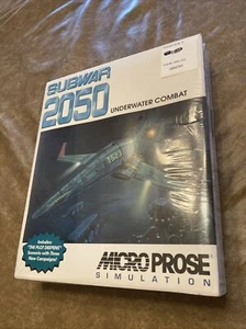 Subwar 2050: The Underwater Combat Simulation MicroProse PC IBM CD ROM 1994 NEU - Bild 1 von 10