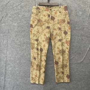 Lauren Ralph Lauren Pants Women Sz 12P Beige Nature Design Stretch Classic - Picture 1 of 7