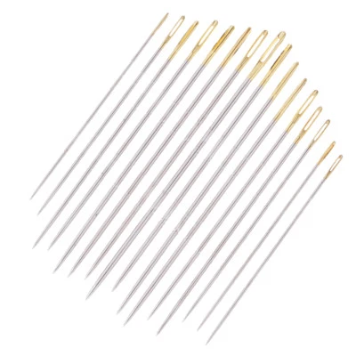 16 Stck. Verschiedene Hand Nähnadeln Zum Selbermachen Handarbeit Puppe Stofftier Herstellung Werkzeug - Bild 1 von 4