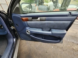 1999 2000 2001 02 03 2004  CADILLAC SEVILLE RIGHT FRONT INTERIOR DOOR PANEL BLUE - Picture 1 of 1