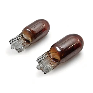 2x For Subaru Impreza 02- Chrome/Silver Indicator Bulbs Flash 501 Side Tail Pair - Picture 1 of 3