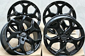 Llantas de aleación 18" negras VP4 Ford Transit Van Mk6 Mk7 Mk8 Custom Bus Crew 5x160 - Imagen 1 de 1