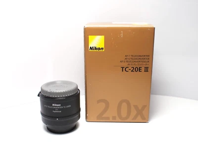 Nikon TC-20E III moltiplicatore focale 2.0x Nikkor - Imagen 1 de 4