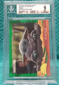 2020 Topps Star Wars The Mandalorian INTO THE VILLAGE GREEN PARALLEL #12 - Picture 1 of 6