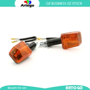 2X Indicators Long Stem Fit SUZUKI HAYABUSA GSX1300RZ 1999-2004 2005 2006 2007 - Picture 1 of 2