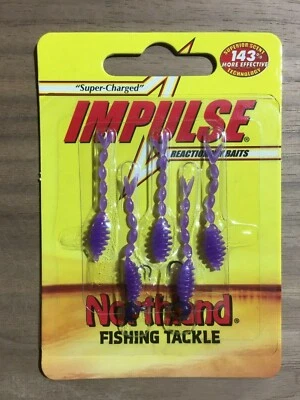 Equipamento de pesca Northland - Impulse® esqueleto manipulado minnow - Purple Passion - Imagem 1 de 3