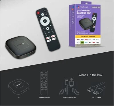TAMACX Android13 Smart Home Theater TV Box Streaming Bluetooth Media Player 2G16G 2.4G5