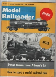 Model Railroader Mag Period Tankers From Athearn's Kit September 1962 041122RNON - Picture 1 of 1