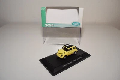 A39 1:43 EBBRO 312 SUBARU YOUNG SS 1968 GIALLO NUOVO CON SCATOLA - Immagine 1 di 4