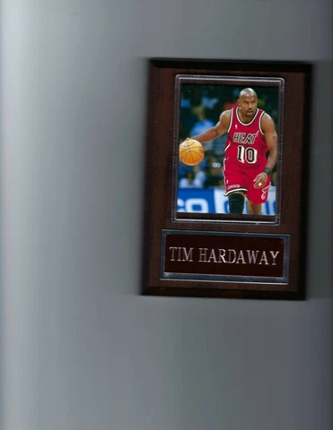 TIM HARDAWAY PLAQUE MIAMI HEAT BASKETBALL NBA Cover