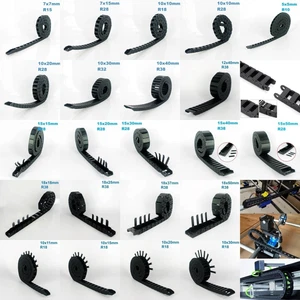 Nylon Energiekette Schleppkette Drahtträger Kabelschlepp kette CNC 3D Drucker