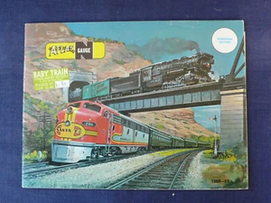 CATALOGUE ATLAS 0968/69 GAUGE "N" BABY TRAIN BON ÉTAT COMO ITALY - Imagen 1 de 6