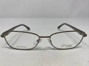 Safilo Emozioni Italy EM 4374 4IX 53-16-135 Silver Eyeglasses Frame -T74 - Picture 1 of 8