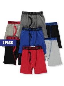 Beverly Hills Polo Club Boys' 7-Pack Boxer Briefs - Picture 1 of 3