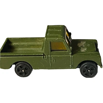 CORGI JUNIORS WHIZZWHEELS LAND ROVER BRITAIN 1/64 PAT APP 3396/69 PICKUP TRUCK - Image 1 of 4